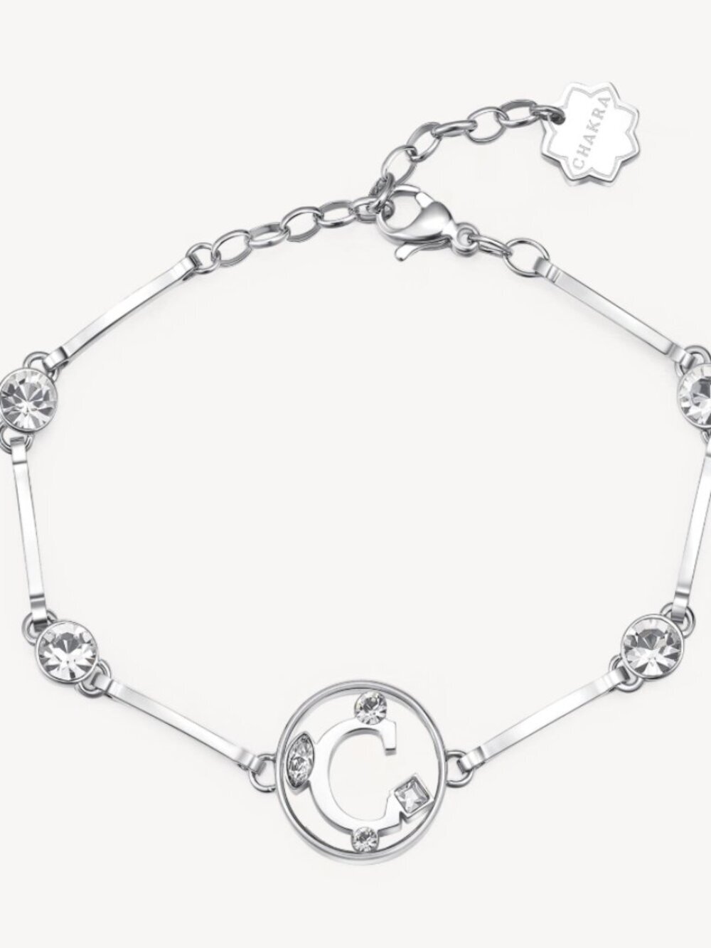 Brosway Italia Letter C Bracelet with Swarovski Crystals